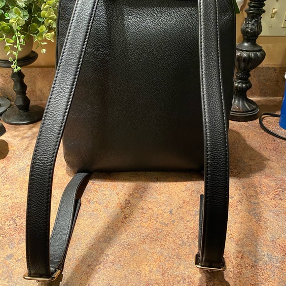New Kate Spade black backpack leather!